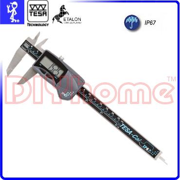TESA 0530140 數位液晶卡尺 150mm IP67 防水防油 (瑞士製造)